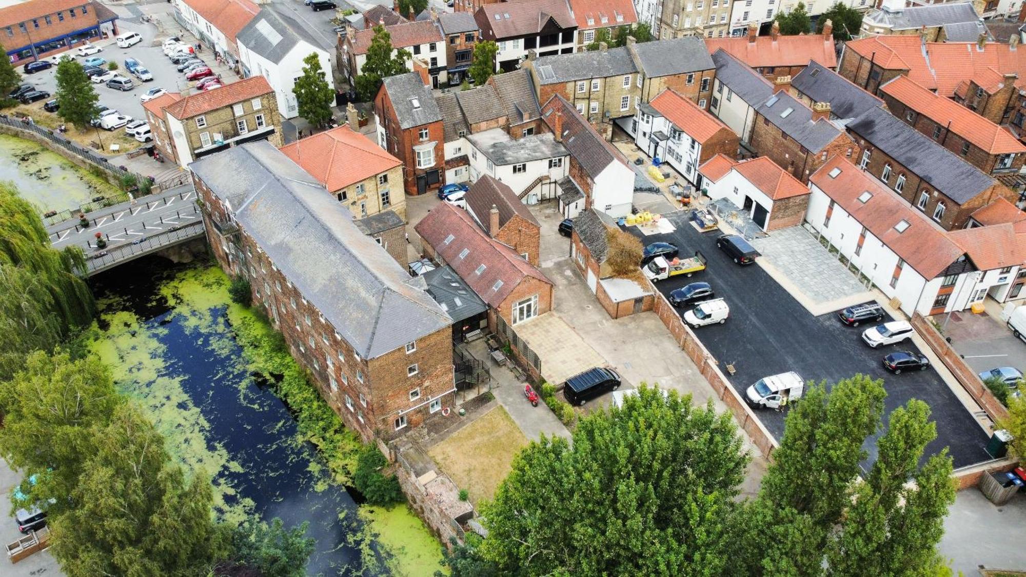 Riverside Mews Brigg Kültér fotó